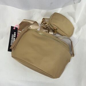 Like Dreams nude Out of Norm Fanny Pack Belt Bag purse